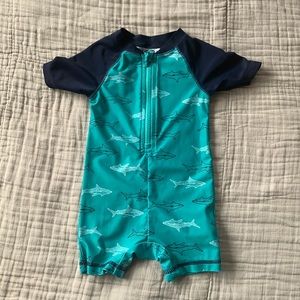 Boys one piece swim suit